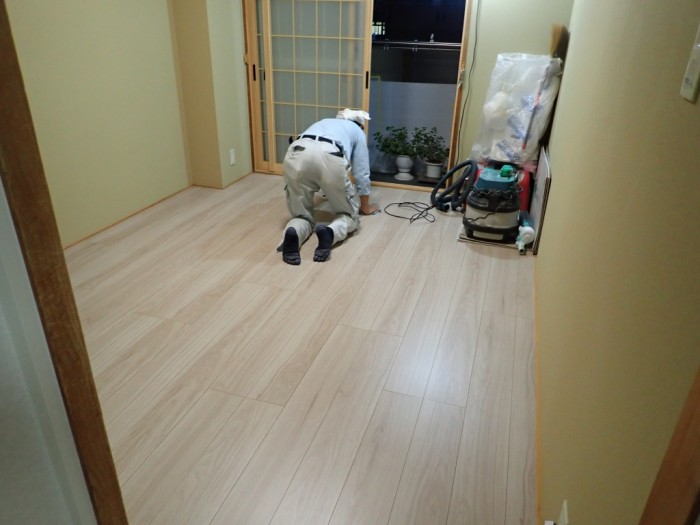 施工後の確認中 PB240110